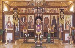 Stary Belyaev Çizelgesi'nde Rab'bin Başkalaşım Kilisesi Kaluzhskaya üzerinde st Joseph Volotsky