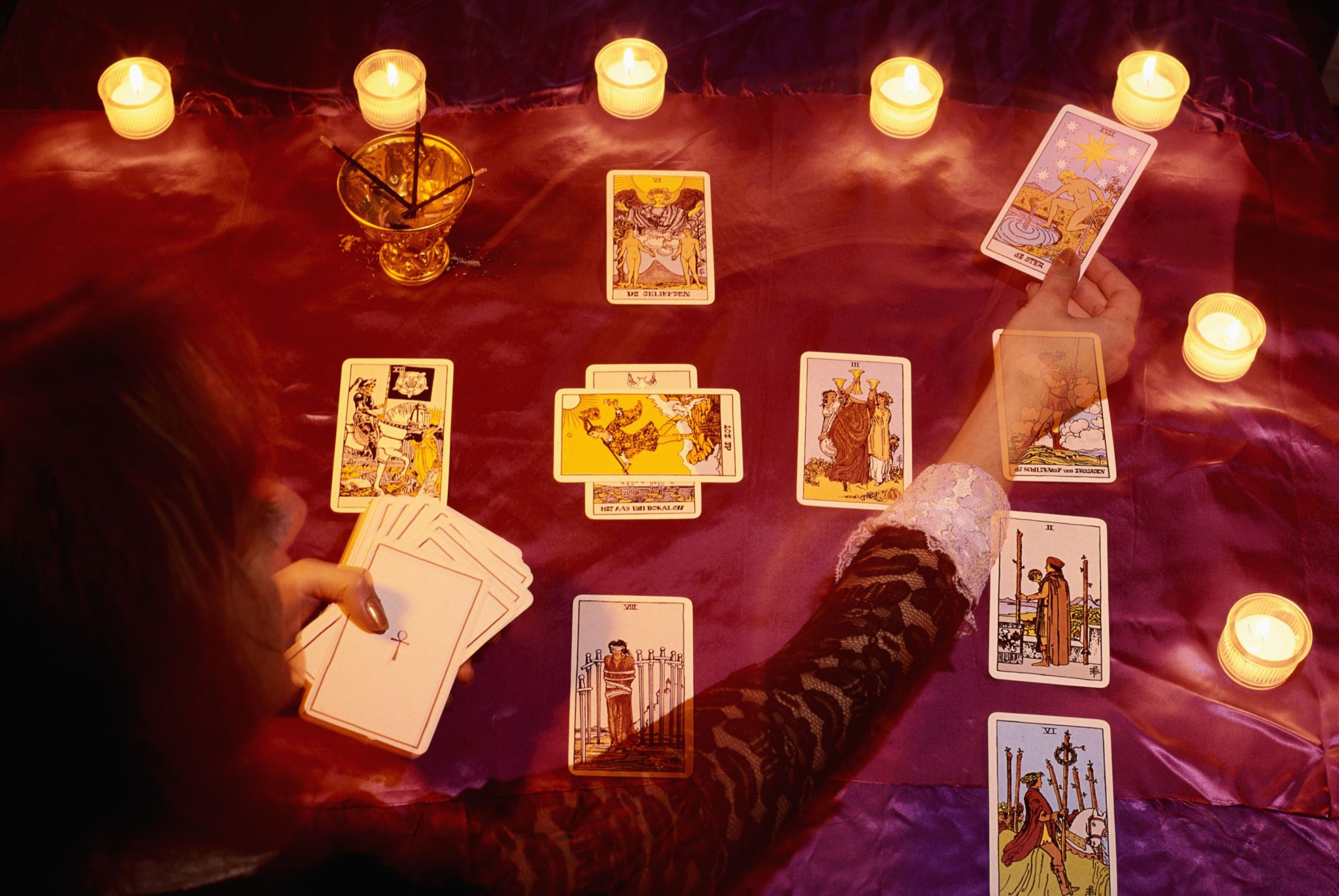 Tarot kehanet Kelt haçı Tarot kehanet Kelt haçı